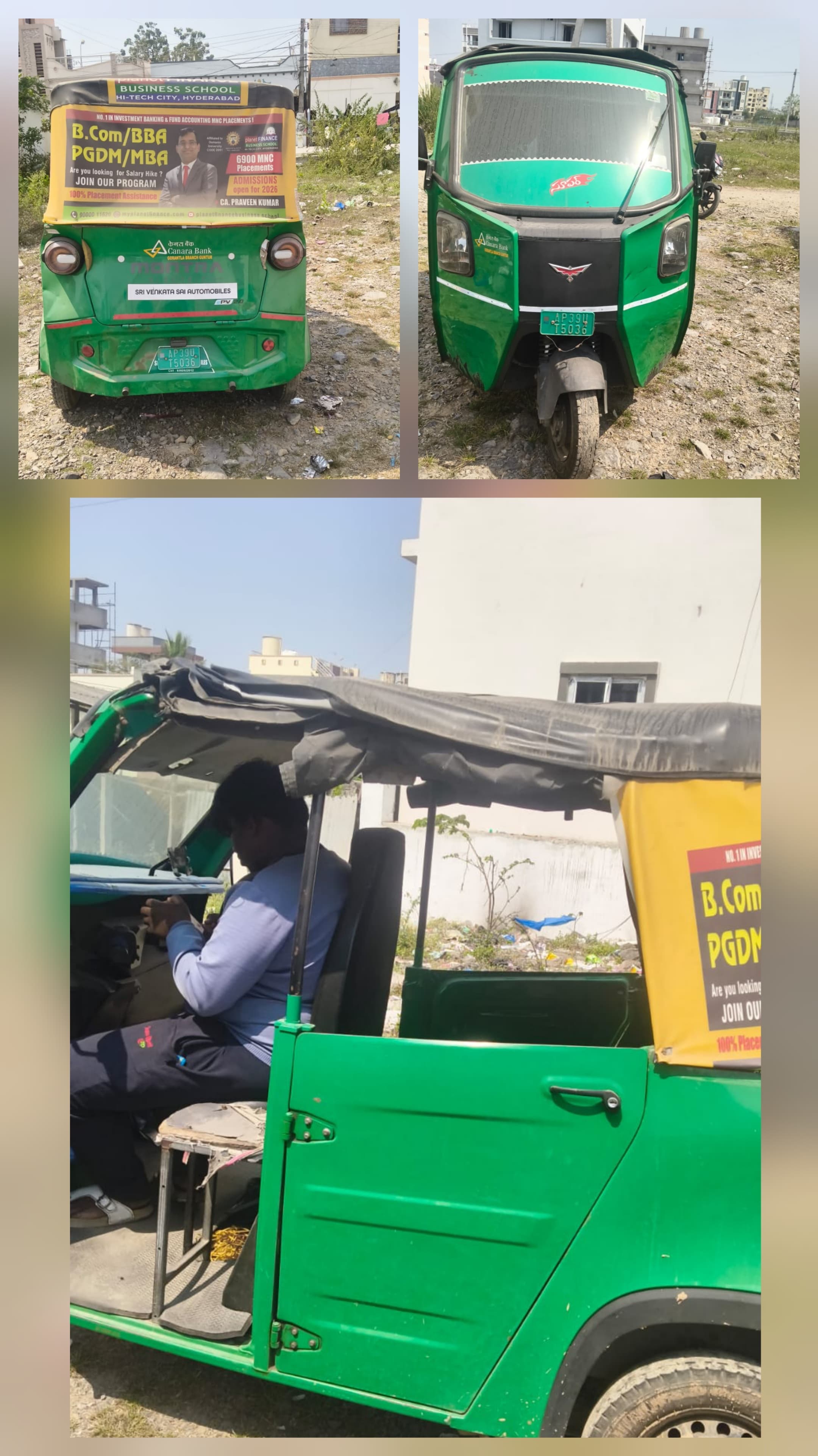 2024 Montra Electric Super Auto Electric Passenger in Guntur
