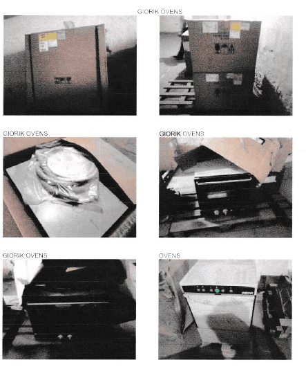 Oven & coffee-machine parts inventory in New Delhi