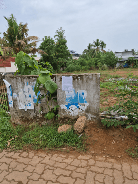 Vacant plot in Chowwara